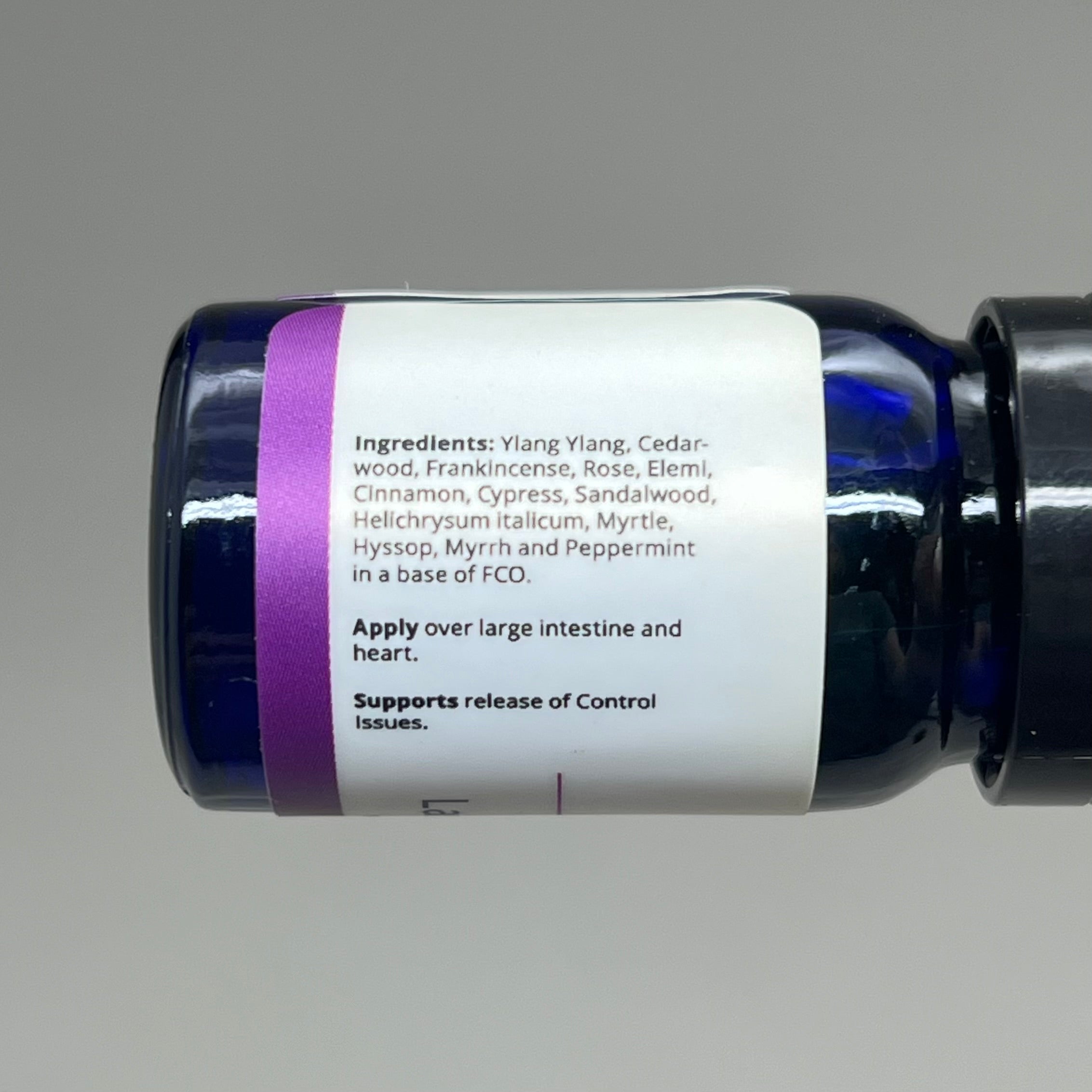 VIBRANT BLUE OILS Emotion Balance Large Intestine Organic Essential Oils 5mL