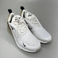 NIKE W Air Max 270 Foam Insole Mesh Sneakers Women's Sz 8 White Gold DZ77736 001