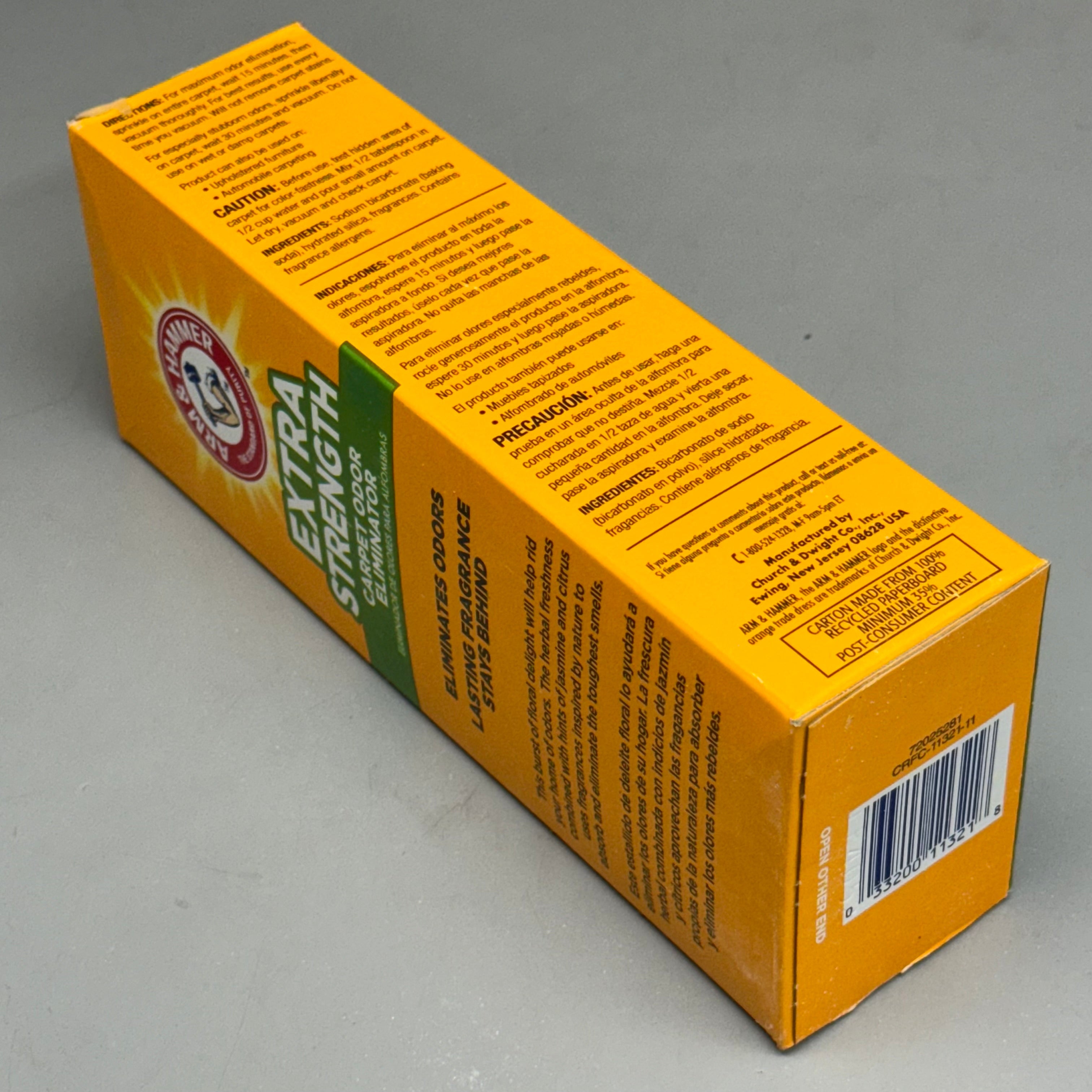 ARM & HAMMER (6 PACK, 30 oz Each) Extra Strength Carpet Odor Eliminator
