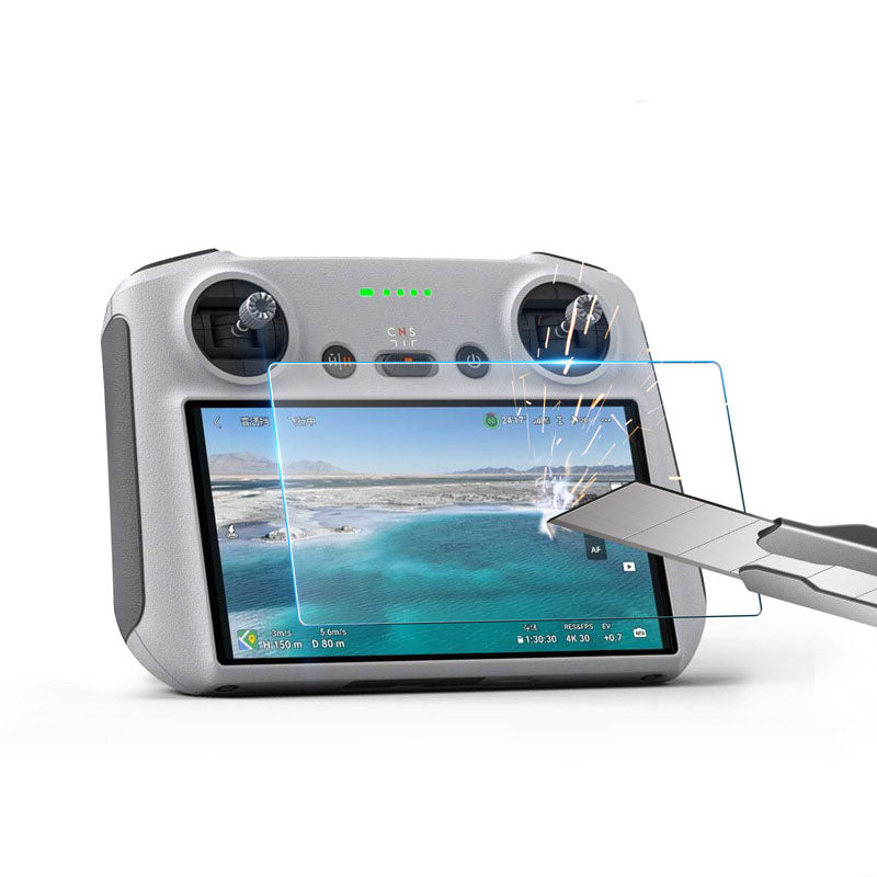 DJI MINI 3 PRO RC With Screen Remote Control Tempered Film Explosion-Proof Film Protective Film Two Pieces