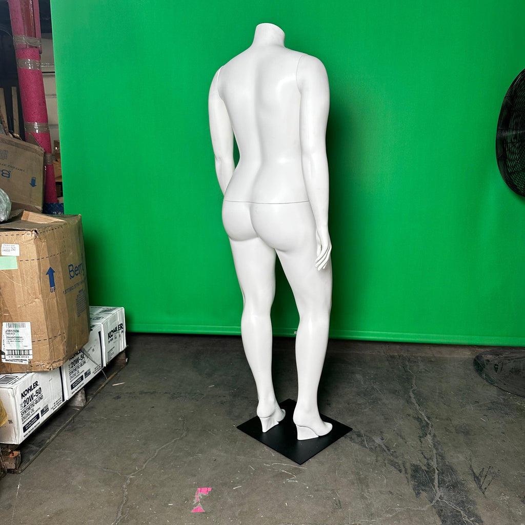 Realistic High-Quality Full-Body Female Mannequin "Natalie.4, Pose I" White VM0734