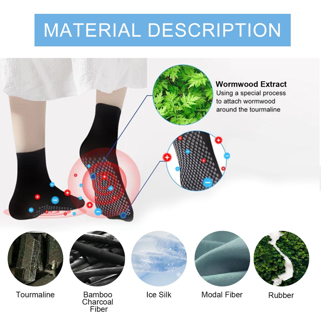 Lon Tech Pro Super Body Slimming Diabetes Socks, Breathable Soft And Comfortable Non-slip Foot Care Socks
