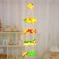 New hanging lights, LED signs, Christmas scene decoration, window display, light string, atmosphere lights