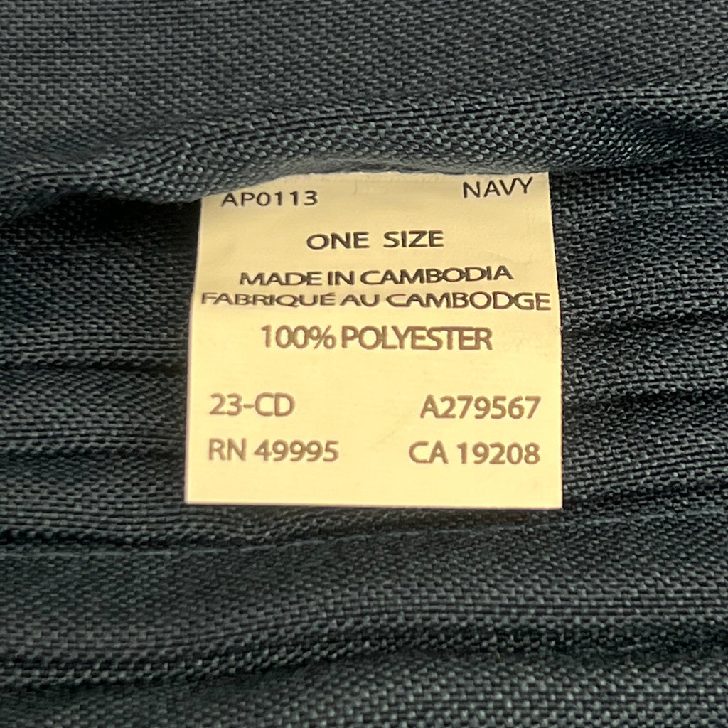 CANADIAN LINEN (12 PACK) No Pocket Industrial Aprons Navy AP0113