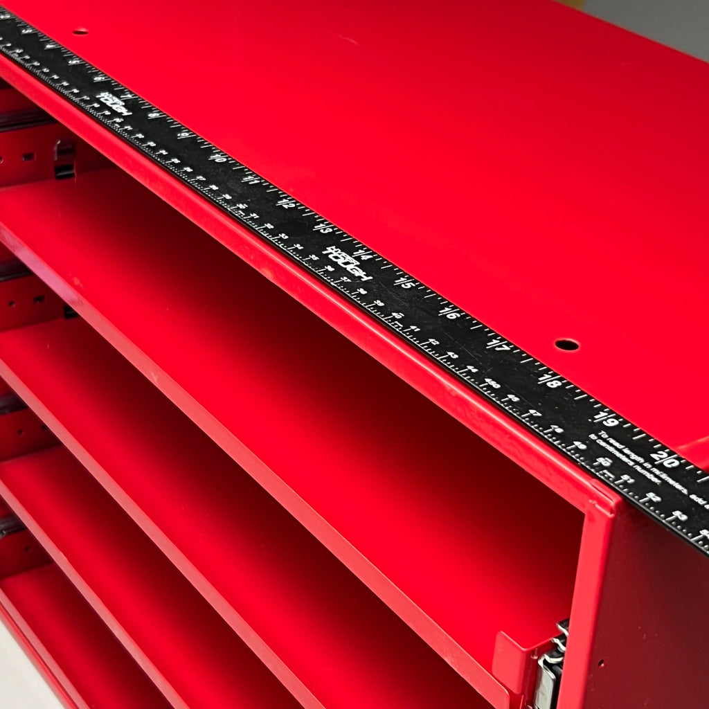 IMPERIAL Steel Equipment Rack 21.25"x15.5"x12.5" Red 310B-17-S1181