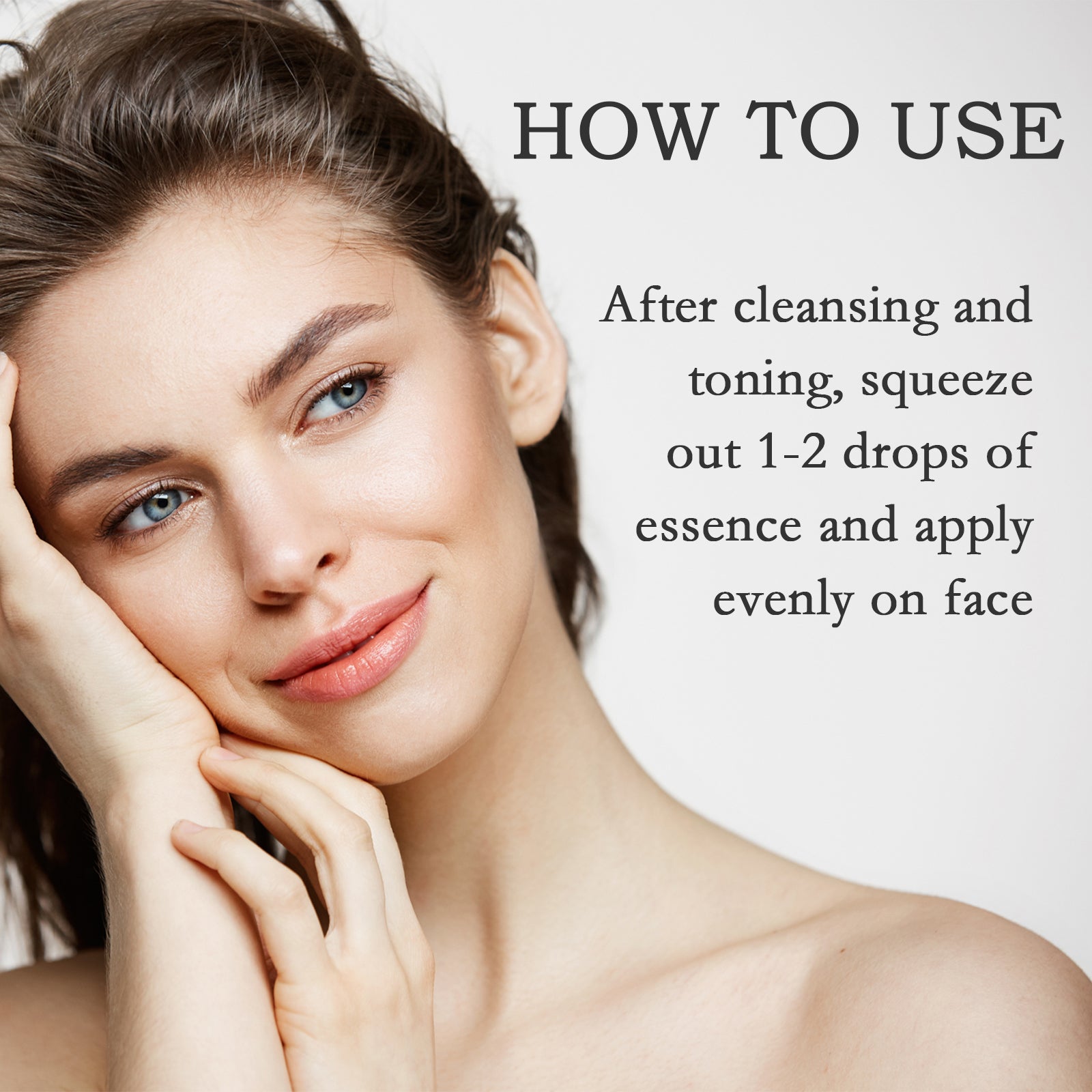 OUHOE Anti-Wrinkle Serum, Firming Facial Skin, Lightening Fine Lines, Lifting Hair Lines, Brightening Skin Essence