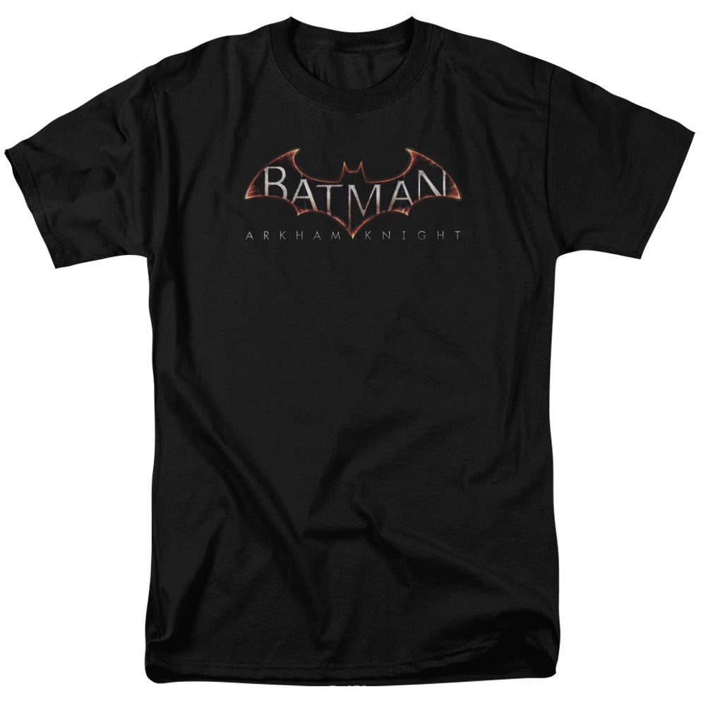 Batman Arkham Knight  Logo Mens T Shirt Black Officially Licensed