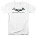 Batman Arkham Knight Descending Logo Mens T Shirt White Officially Licensed