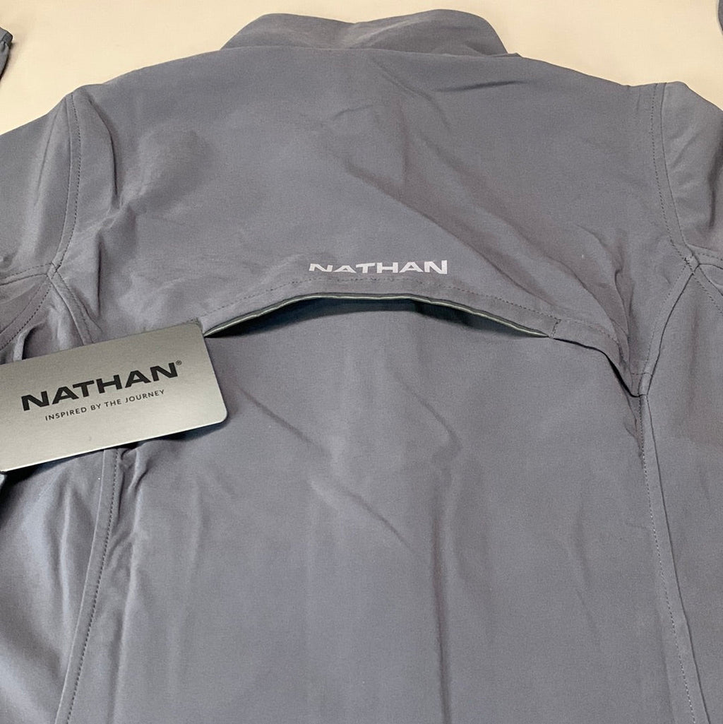 NATHAN Vamos Track Jacket Women's Sz XS Dark Charcoal NS50040-80078-XS (New)