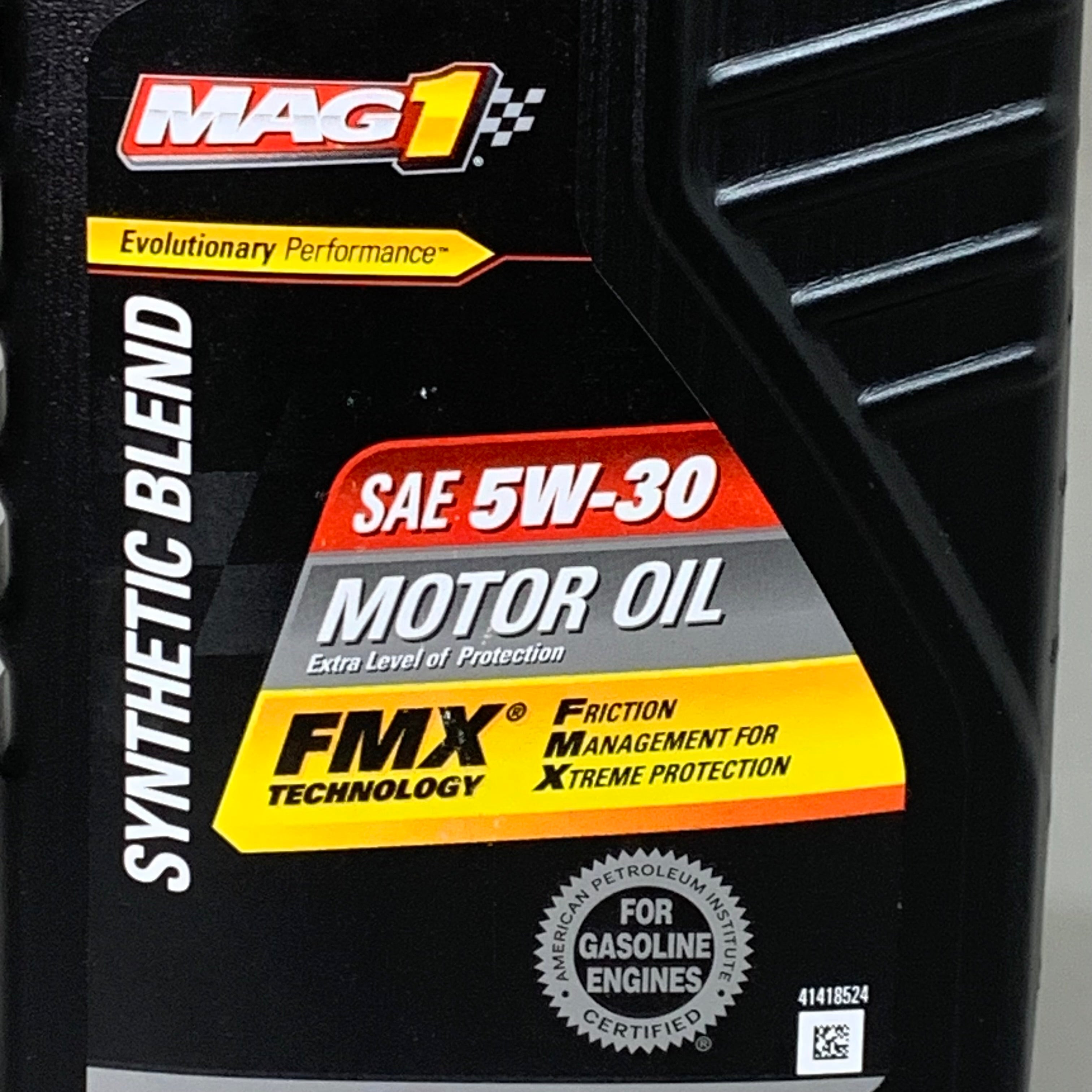 MAG1 (6 PACK!) Conventional FMX Technology SAE 5W-30 Motor Oil 1 QT Per Bottle 61652
