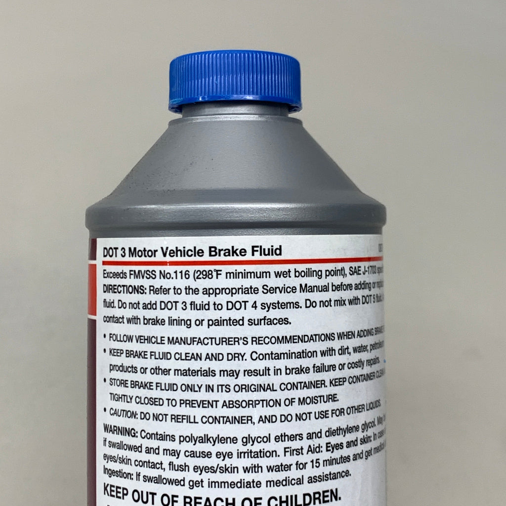 ZA@ HONDA (3 PACK) Genuine Dot 3 Brake Fluid Advanced Protection CU08740