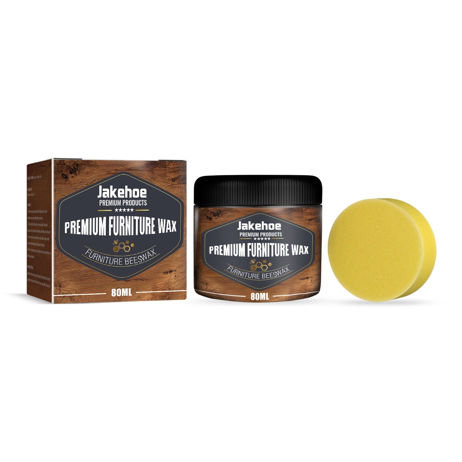 Beeswax, Wood Floor Mahogany Furniture Scratches Cleaning Care Polishing Brightening Maintenance Care Wax