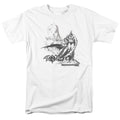 Batman Overseer Mens T Shirt White Officially Licensed