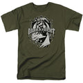 Batman Ready To Strike Mens T Shirt Military Green Officially Licensed