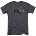 Batman Urban Crusader Mens T Shirt Charcoal Officially Licensed
