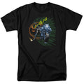 Batman Batcycle Mens T Shirt Black Officially Licensed