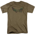 Batman Camo Knight Mens T Shirt Safari Green Officially Licensed