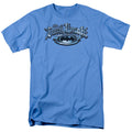 Batman Dark Knight Blue Camo Mens T Shirt Carolina Blue Officially Licensed