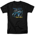 Batman Nice Wheels Mens T Shirt Black Officially Licensed