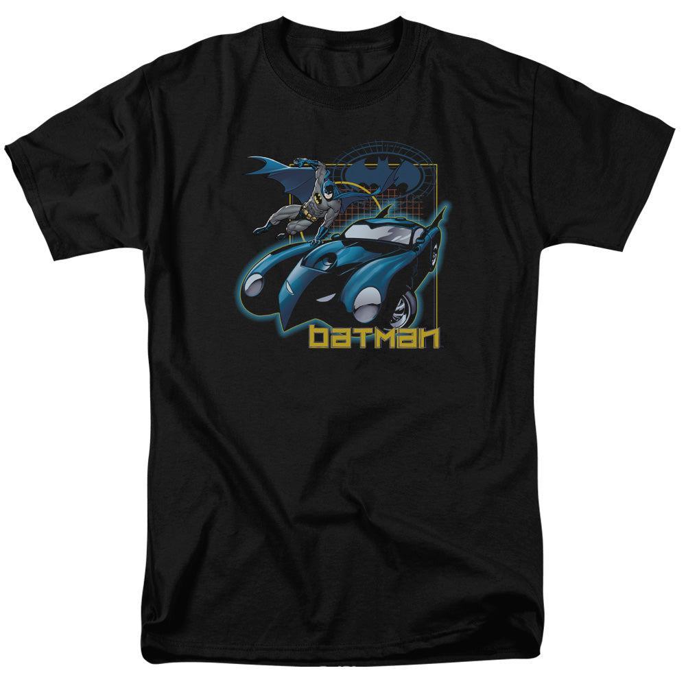 Batman Nice Wheels Mens T Shirt Black Officially Licensed
