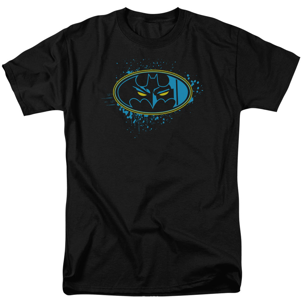 Batman Eyes In The Darkness Mens T Shirt Black Officially Licensed