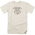 Batman The Jokes On You Mens T Shirt Cream Officially Licensed