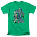 Batman Wild Cards Mens T Shirt Kelly Green Officially Licensed