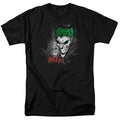 Batman Joker Sprays The City Mens T Shirt Black Officially Licensed
