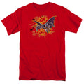 Batman Bats Dont Scare Me Mens T Shirt Red Officially Licensed