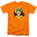 Batman All Tricks  No Treats Mens T Shirt Orange Officially Licensed