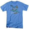 Batman Riddle Me This Mens T Shirt Carolina Blue Officially Licensed