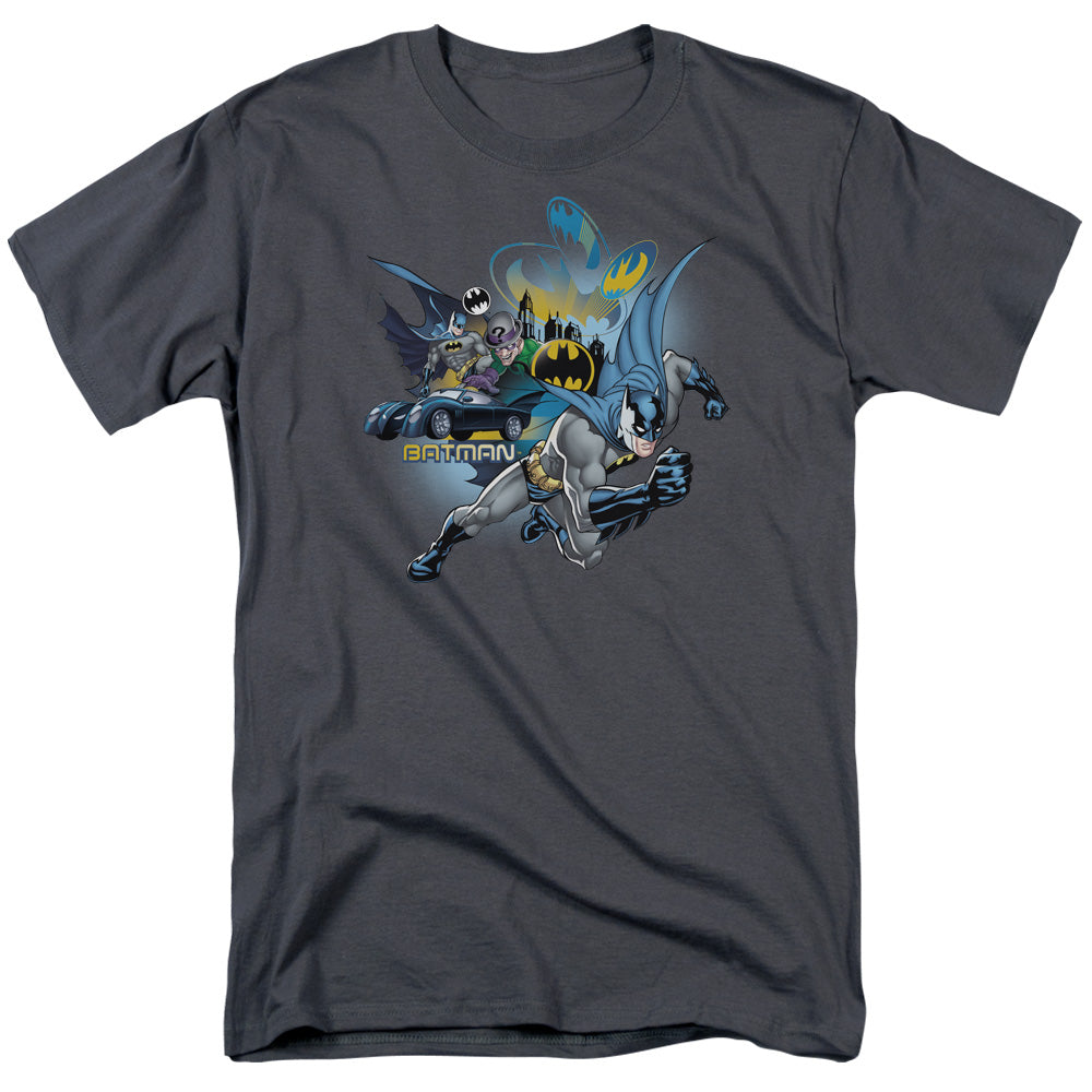 Batman Call Of Duty Mens T Shirt Charcoal Officially Licensed
