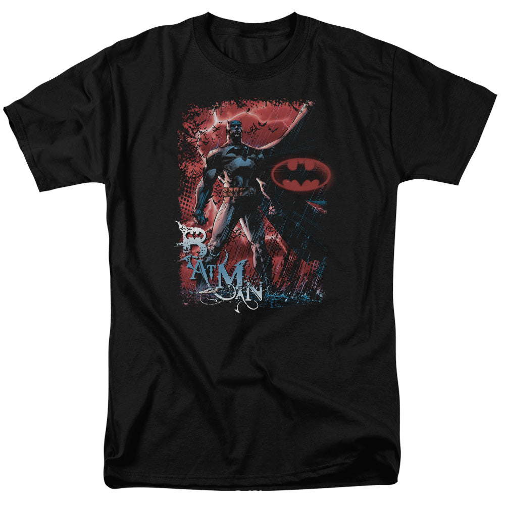 Batman Gotham Reign Mens T Shirt Black Officially Licensed