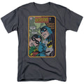 Batman Detective #380 Mens T Shirt Charcoal Officially Licensed