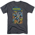 Batman Detective #487 Mens T Shirt Charcoal Officially Licensed