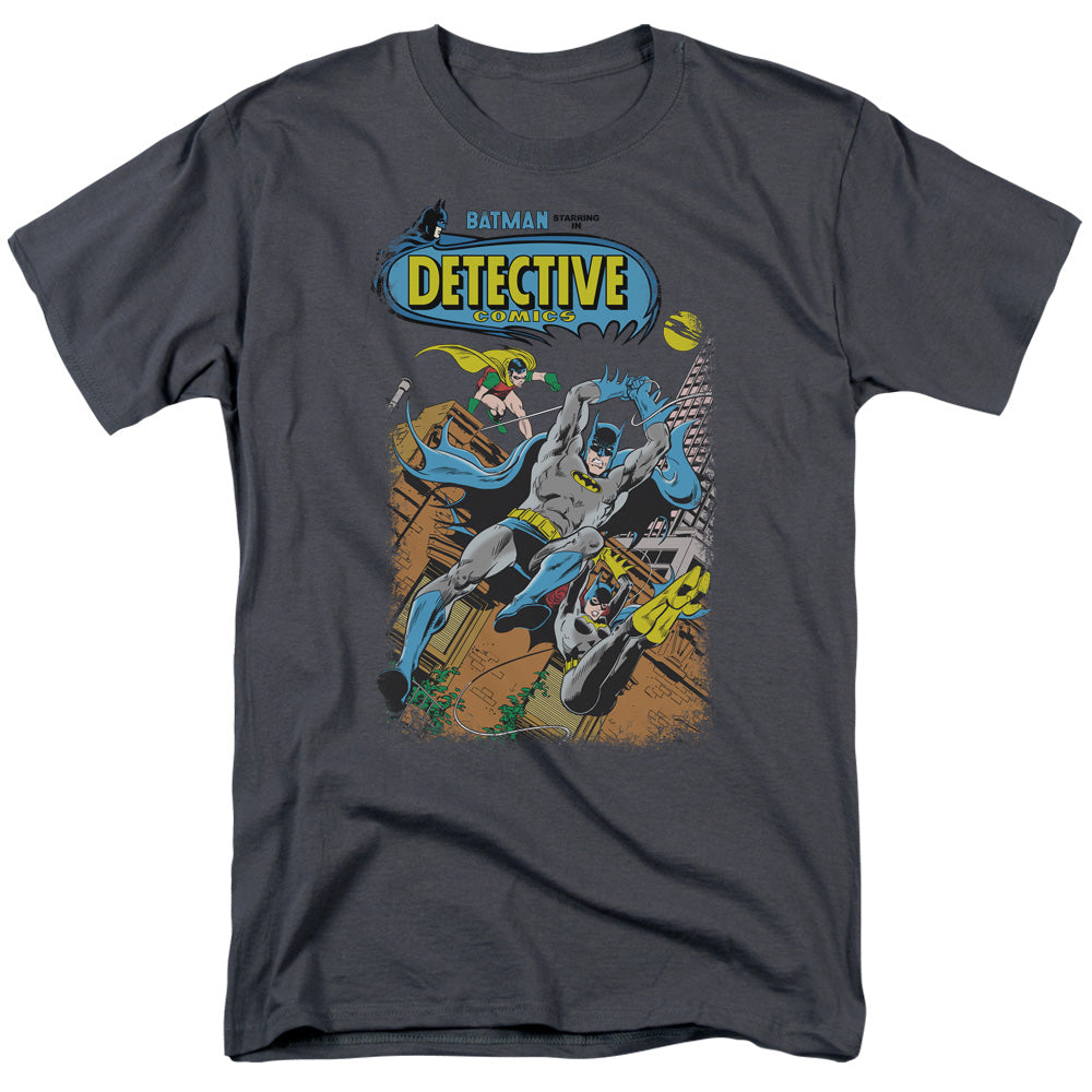 Batman Detective #487 Mens T Shirt Charcoal Officially Licensed