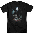 Batman Arkham Asylum Five Against One Mens T Shirt Black Officially Licensed