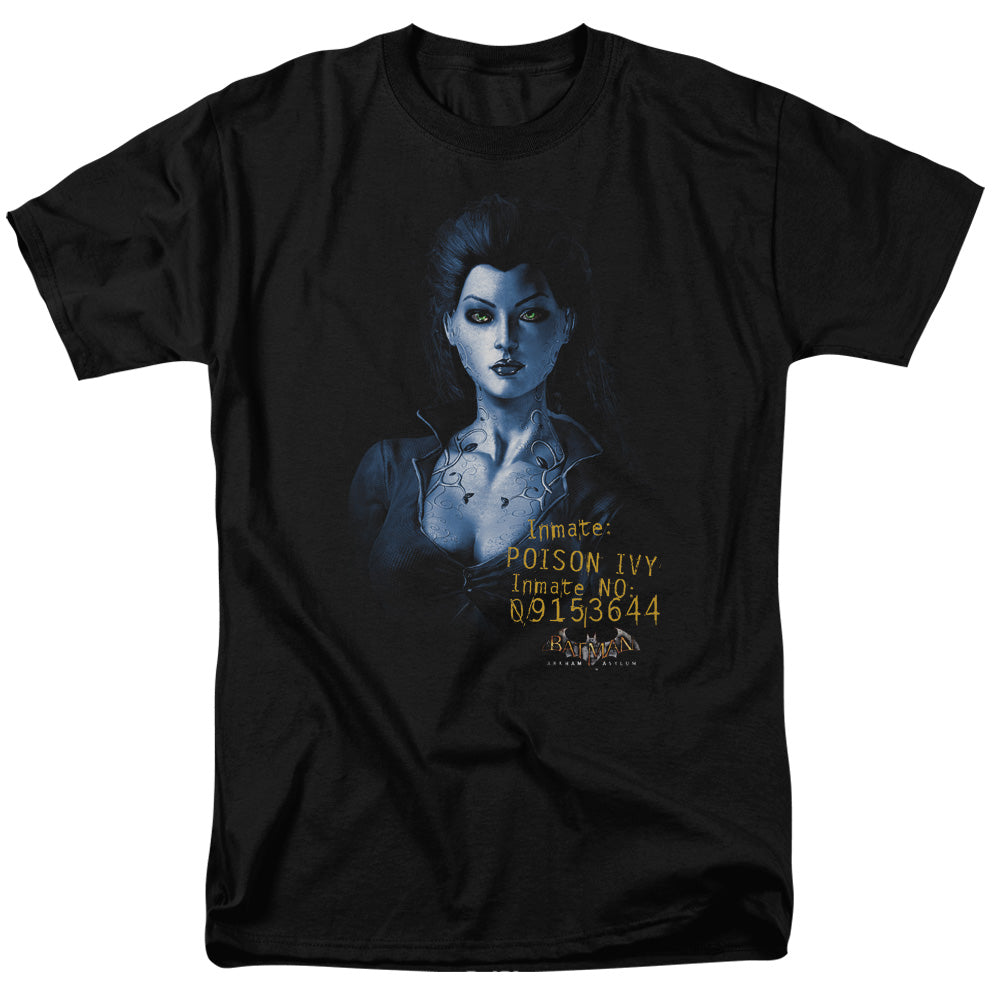 Batman Arkham Asylum Arkham Poison Ivy Mens T Shirt Black Officially Licensed