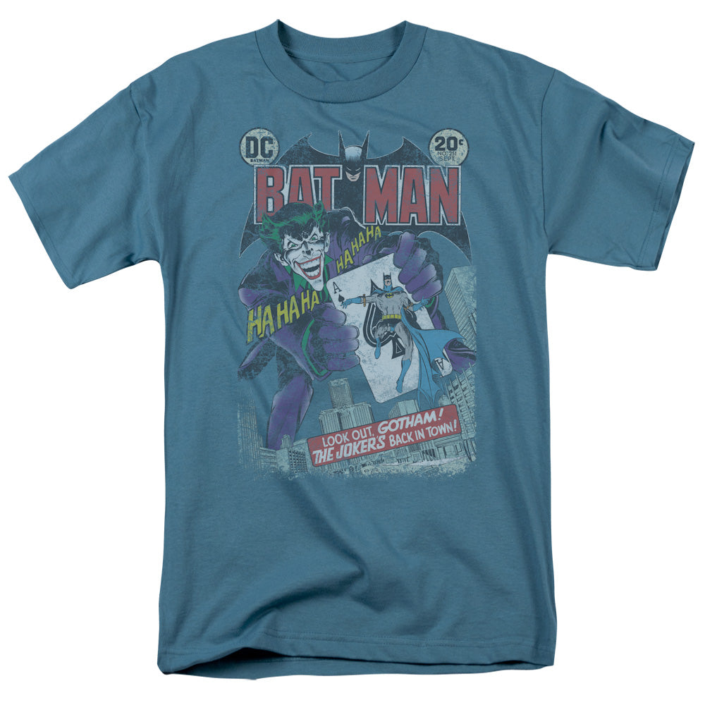 Batman #251 Distressed Mens T Shirt Slate Officially Licensed