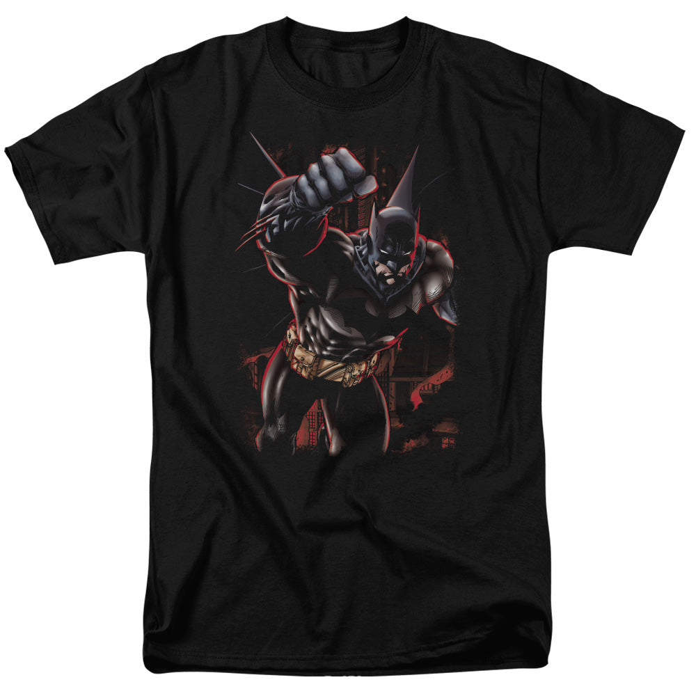 Batman Crimson Knight Mens T Shirt Black Officially Licensed