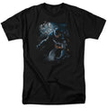 Batman Light Of The Moon Mens T Shirt Black Officially Licensed