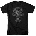 Batman Dark Knight Heraldry Mens T Shirt Black Officially Licensed