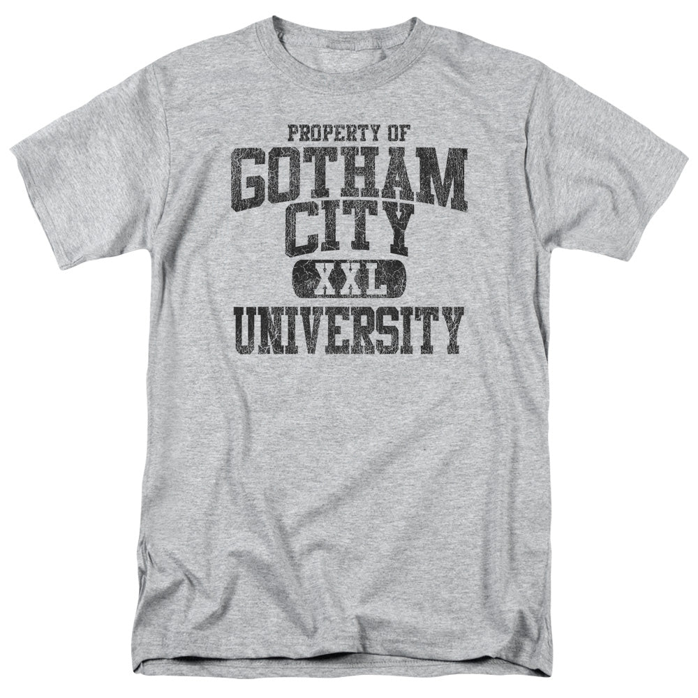 Batman Property Of Gcu Mens T Shirt Athletic Heather Officially Licensed