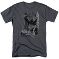 Batman The Knight Life Mens T Shirt Charcoal Officially Licensed