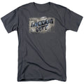 Batman Arkham City Greetings From Arkham Mens T Shirt Charcoal Officially Licensed