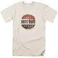 Batman Arkham City Vote Dent Mens T Shirt Cream Officially Licensed