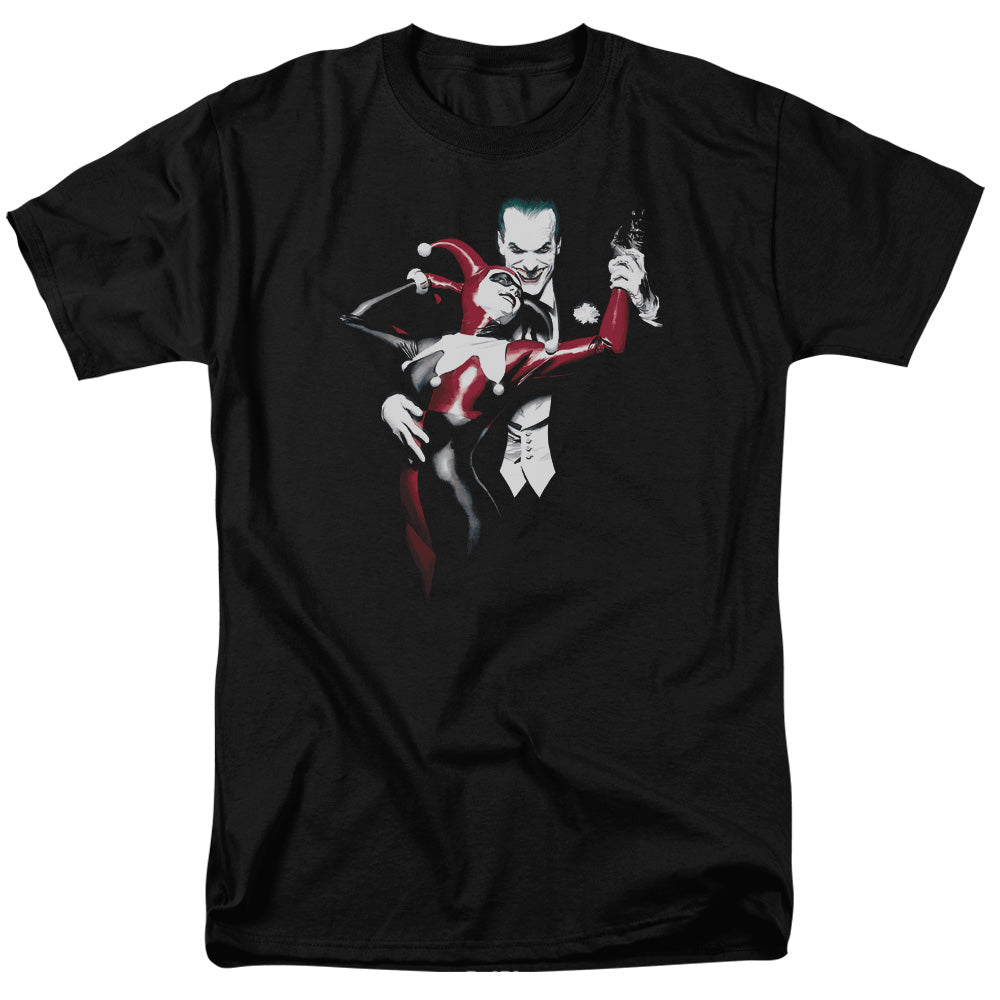 Batman Harley And Joker Mens T Shirt Black Officially Licensed