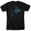 Batman Neon Batman Mens T Shirt Black Officially Licensed