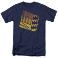 Batman Bat Signal Shapes Mens T Shirt Navy Blue Officially Licensed