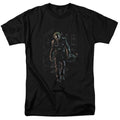 Batman Joker Leaves Arkham Mens T Shirt Black Officially Licensed
